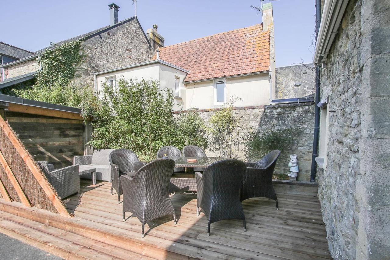Guéron Gite L'Ardoisier 7 Pers Sauna Bayeux 2Km מראה חיצוני תמונה